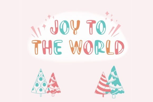 Cross Christmas Font - Preview 3