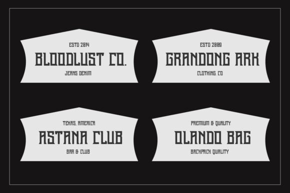 Death Note Font - Preview 2