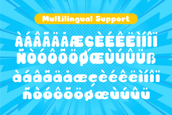 Gubblue Font - Preview 2