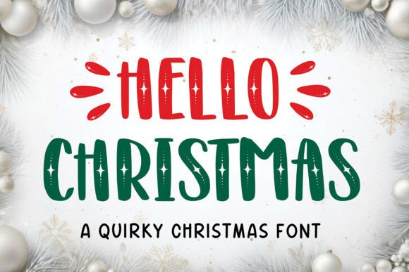 Hello Christmas Font - Preview 1