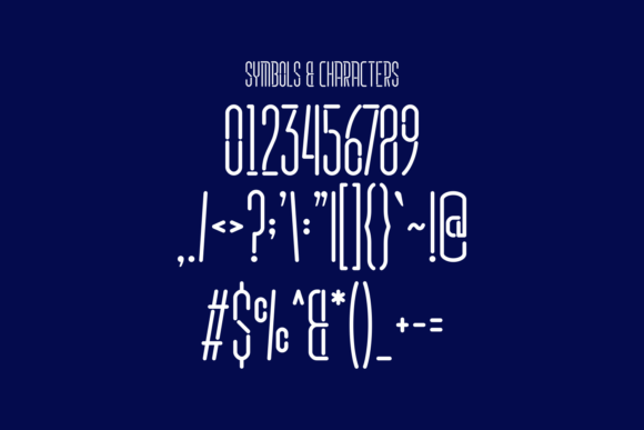 Kromba Font PNG with transparent background - Preview 3