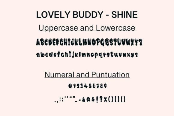 Lovely Buddy Font PNG with transparent background - Preview 6