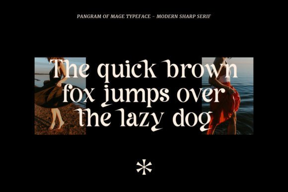 Mage Font font preview - 3