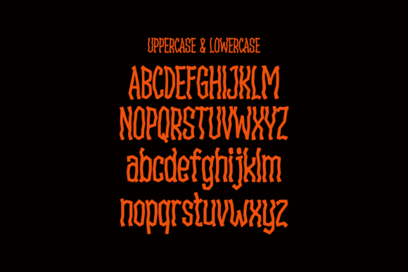 Mangker Font PNG with transparent background - Preview 1