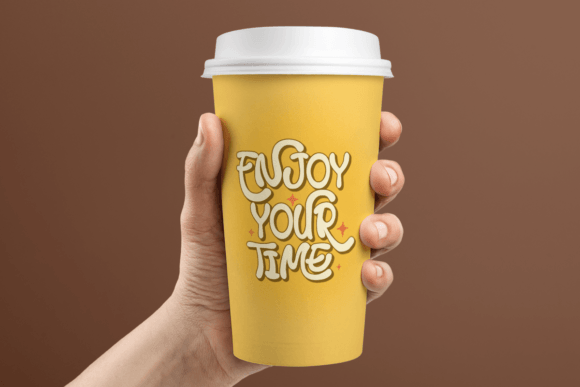Mango Lover Font PNG with transparent background - Preview 5