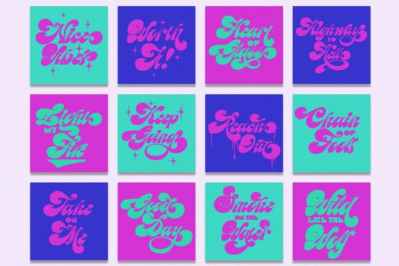 Meastro Duo Font PNG with transparent background - Preview 2