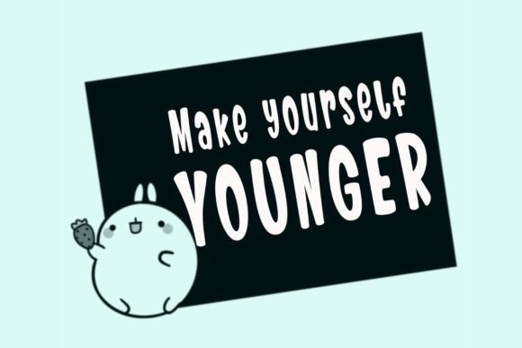 Micky Smiling Font PNG with transparent background - Preview 1