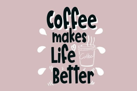 Mocca Arabica Font PNG with transparent background - Preview 1