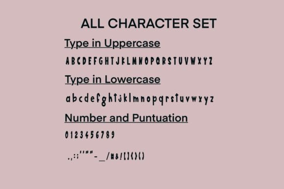 Mocca Arabica Font PNG with transparent background - Preview 5