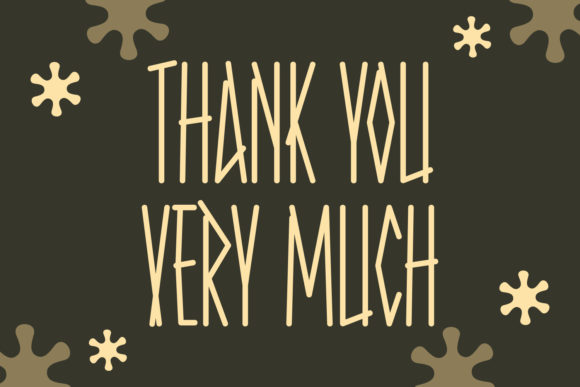 Monakus Font PNG with transparent background - Preview 3
