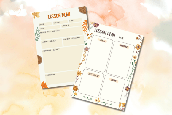 Orange Garden Font PNG with transparent background - Preview 2