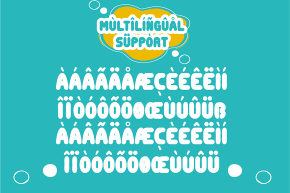 Pigibob Font PNG with transparent background - Preview 3