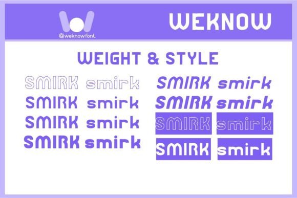 Smirk Font PNG with transparent background - Preview 6
