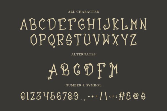Ancient Witchem Font - Preview 6