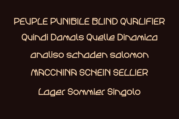 Bagun Font - Preview 3