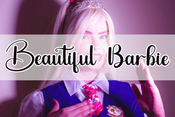 Barbie Girl Font - Preview 2