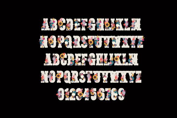 Beautiful Blessings Font - Preview 2