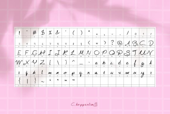 Blossombreeze Font PNG with transparent background - Preview 3