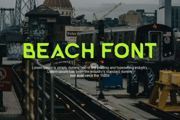 Chorazon Font - Preview 2