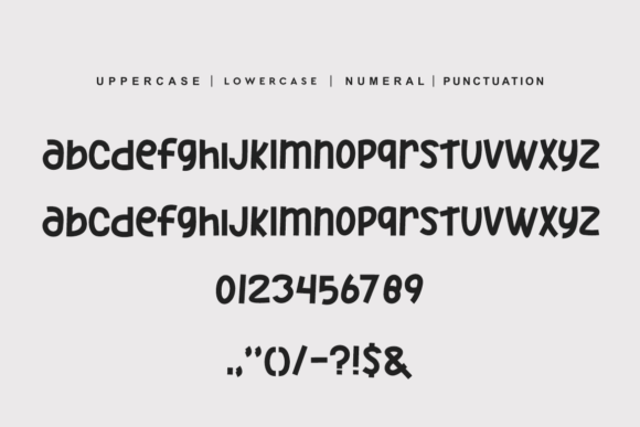 Casual Playfun Font - Preview 4