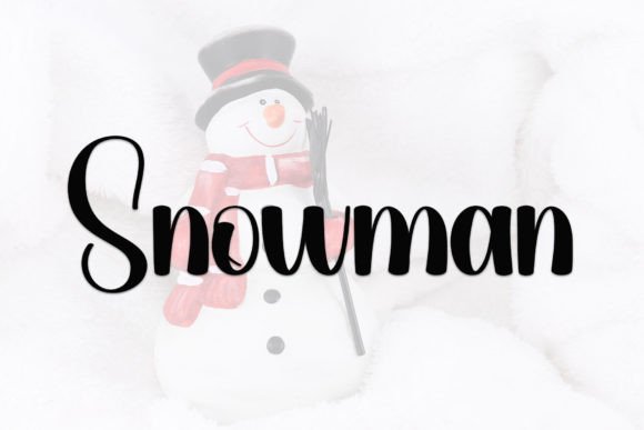 Christmas Blessings Font - Preview 1
