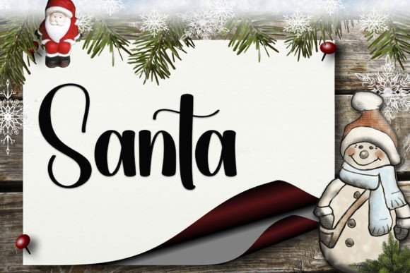 Christmas Blessings Font - Preview 2