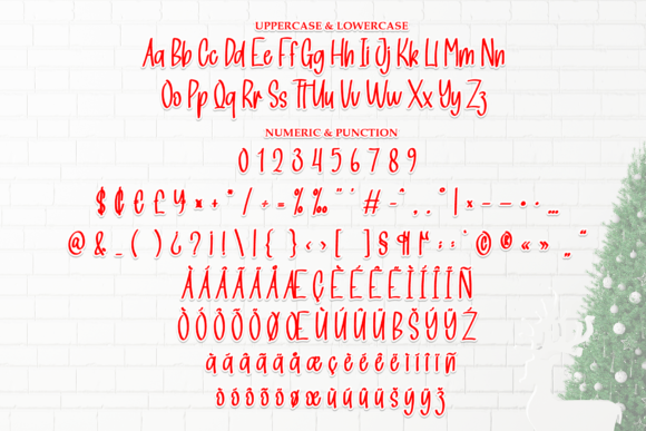 Christmas Bundle Font - Preview 6