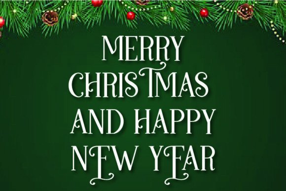 Christmas Wishes Font - Preview 1