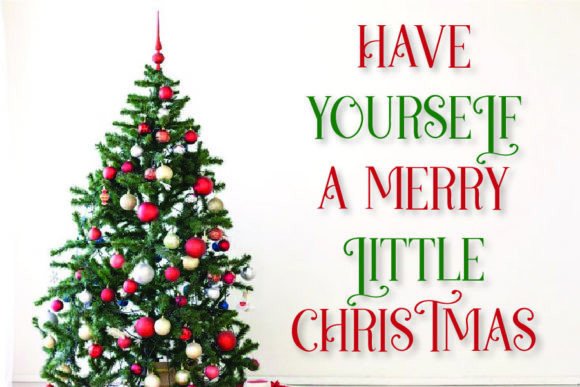 Christmas Wishes Font - Preview 2