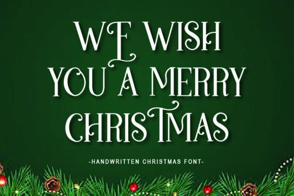 Christmas Wishes Font - Preview 3