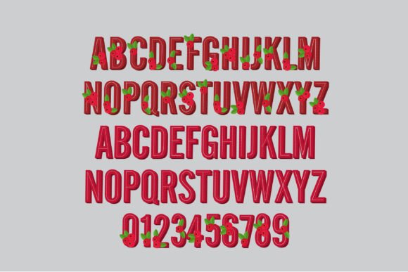 Cranberry Inline Font - Preview 2
