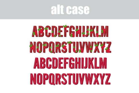 Cranberry Inline Font - Preview 6