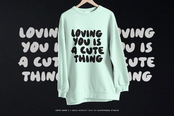 Cute Love Font - Preview 3