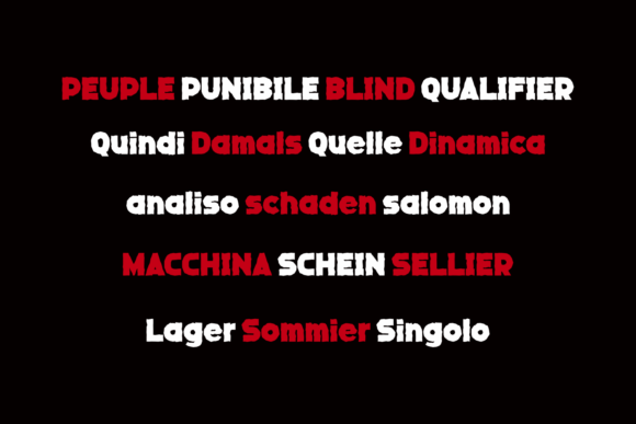 Dakun Font - Preview 3