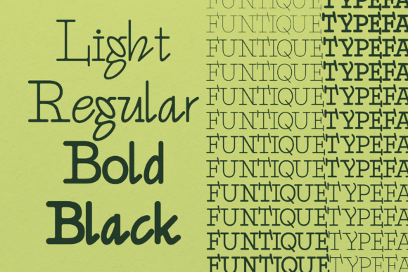 Funtique Font - Preview 3