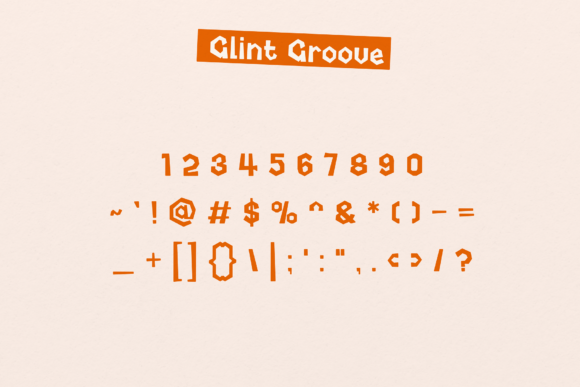 Glint Groove Font - Preview 2