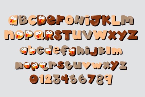 Gobble Giggles Font - Preview 2