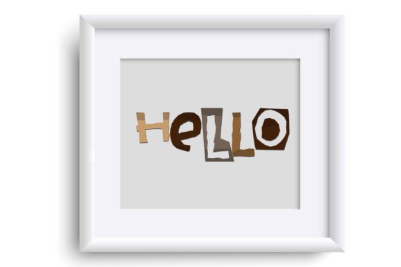 Gratitude Cut Outs Font - Preview 4