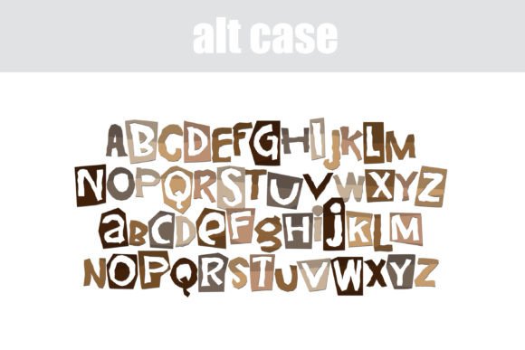 Gratitude Cut Outs Font - Preview 6