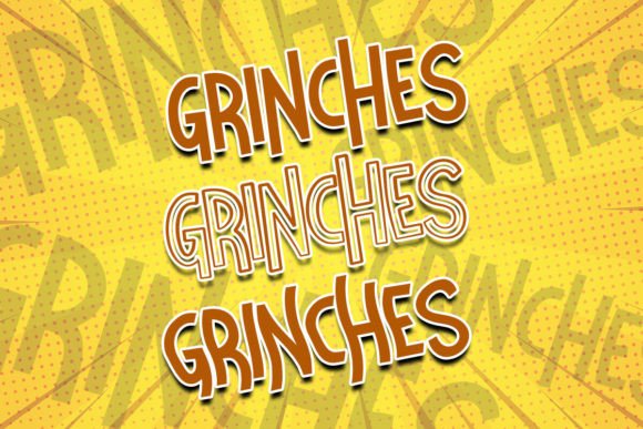 Grinches Font - Preview 1