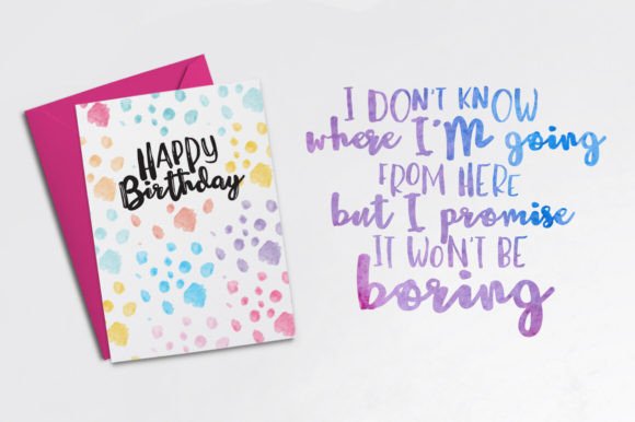 Happy Girl Font PNG with transparent background - Preview 3