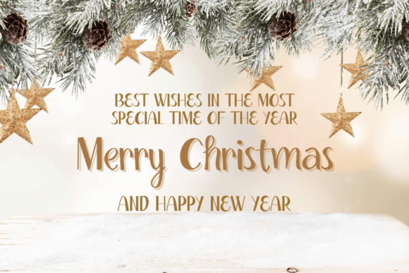Happy New Years Font - Preview 1