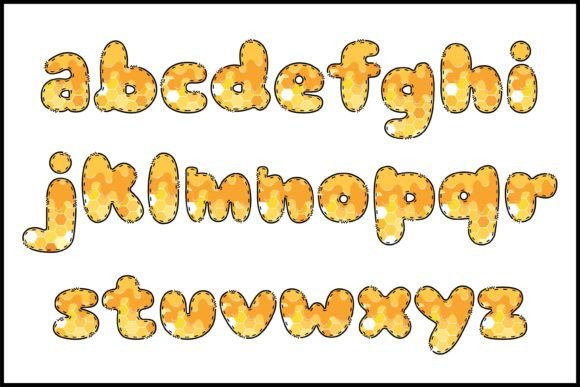 Honey Melt Font PNG with transparent background - Preview 2