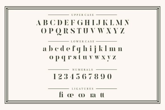 Kinlock Font - Preview 1
