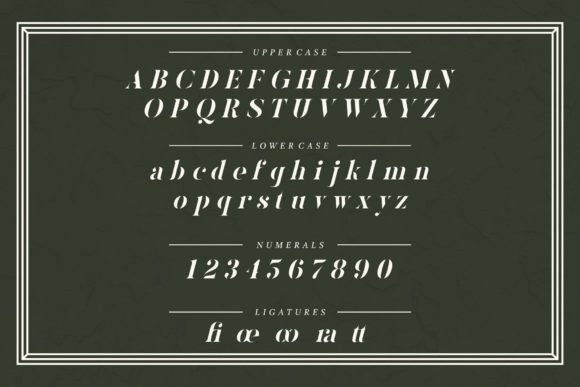 Kinlock Font - Preview 3