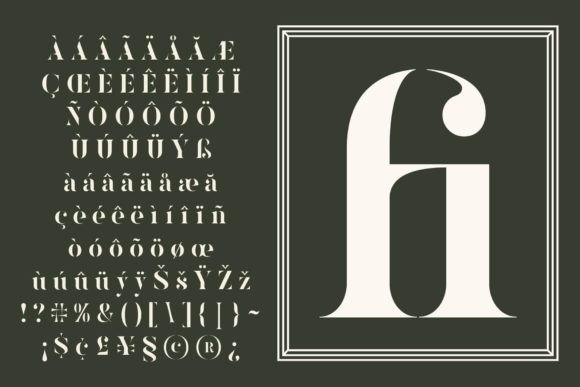 Kinlock Font - Preview 5