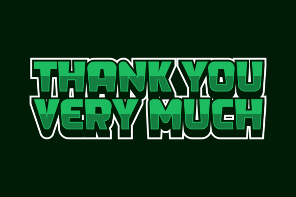 Kroin Font PNG with transparent background - Preview 3