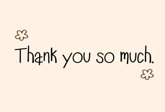 Let Go Font font preview - 5