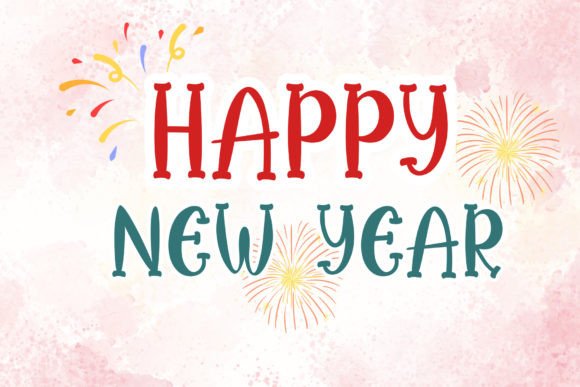 Marry Christmas Font PNG with transparent background - Preview 1