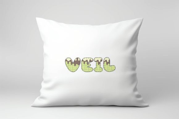 Matcha Melt Font PNG with transparent background - Preview 5